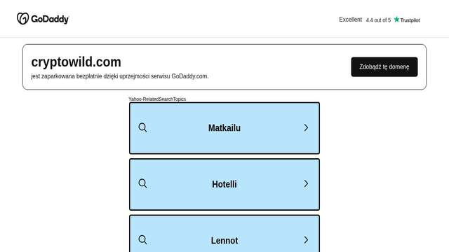 CryptoWild casino screenshot